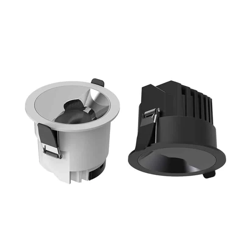 Downlighty wall washer 9–20 W — wiązka asymetryczna