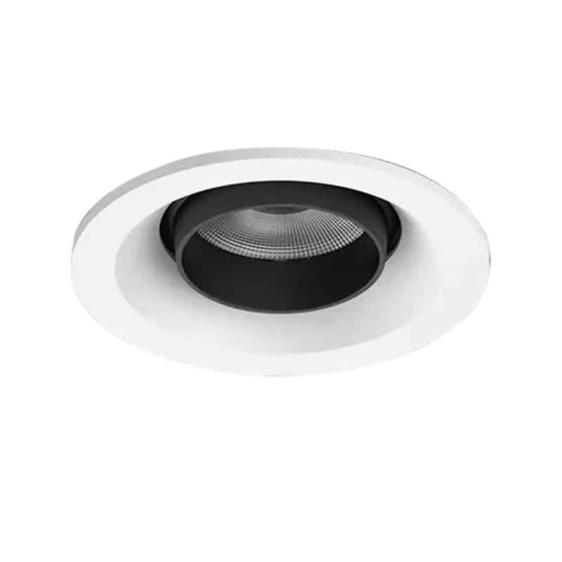 Downlight typu eyeball z regulacją pochylenia 30°
