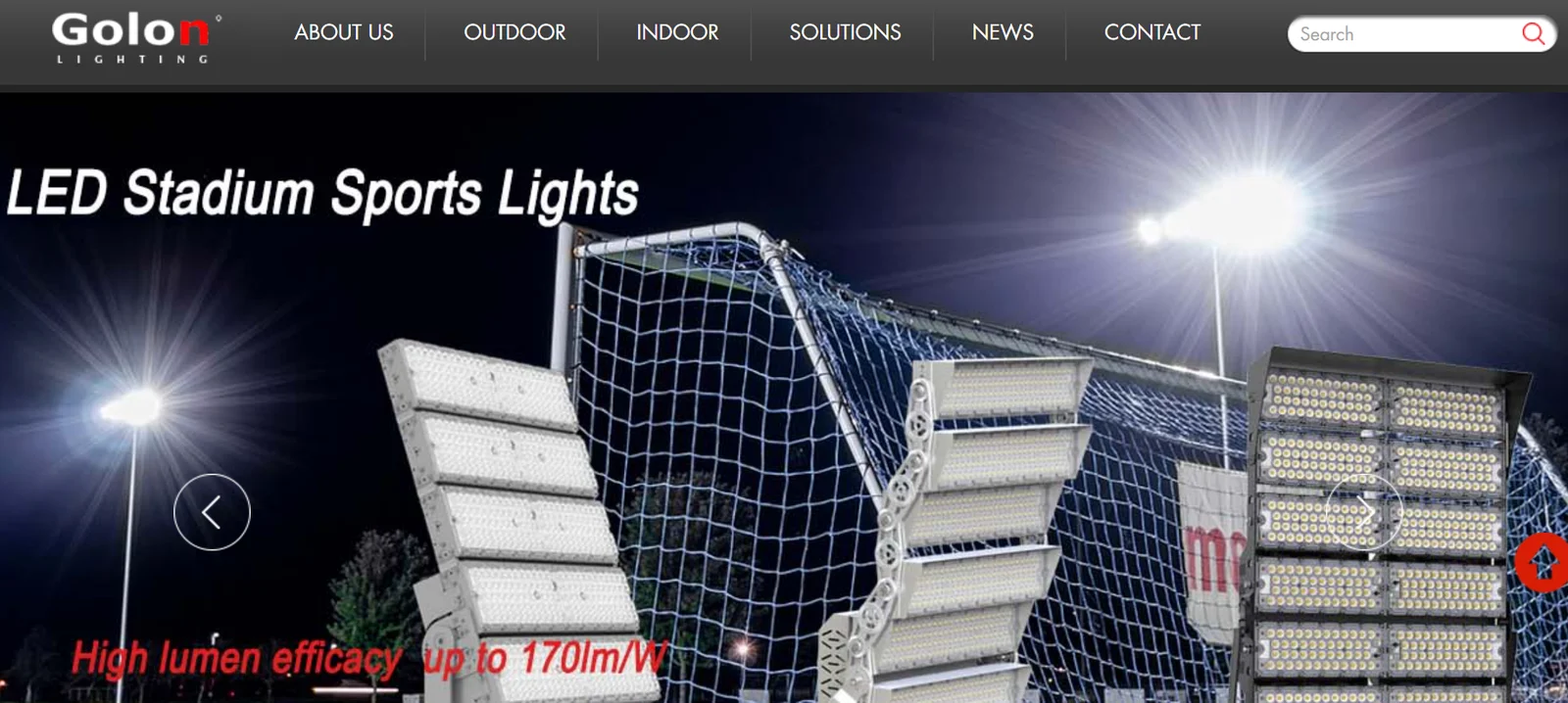 Producent oświetlenia sportowego LED