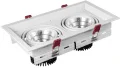 Dwugłowicowy downlight wpuszczany