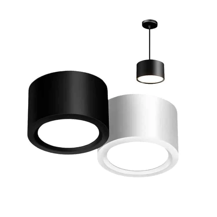 Downlight natynkowy z opcją awaryjną