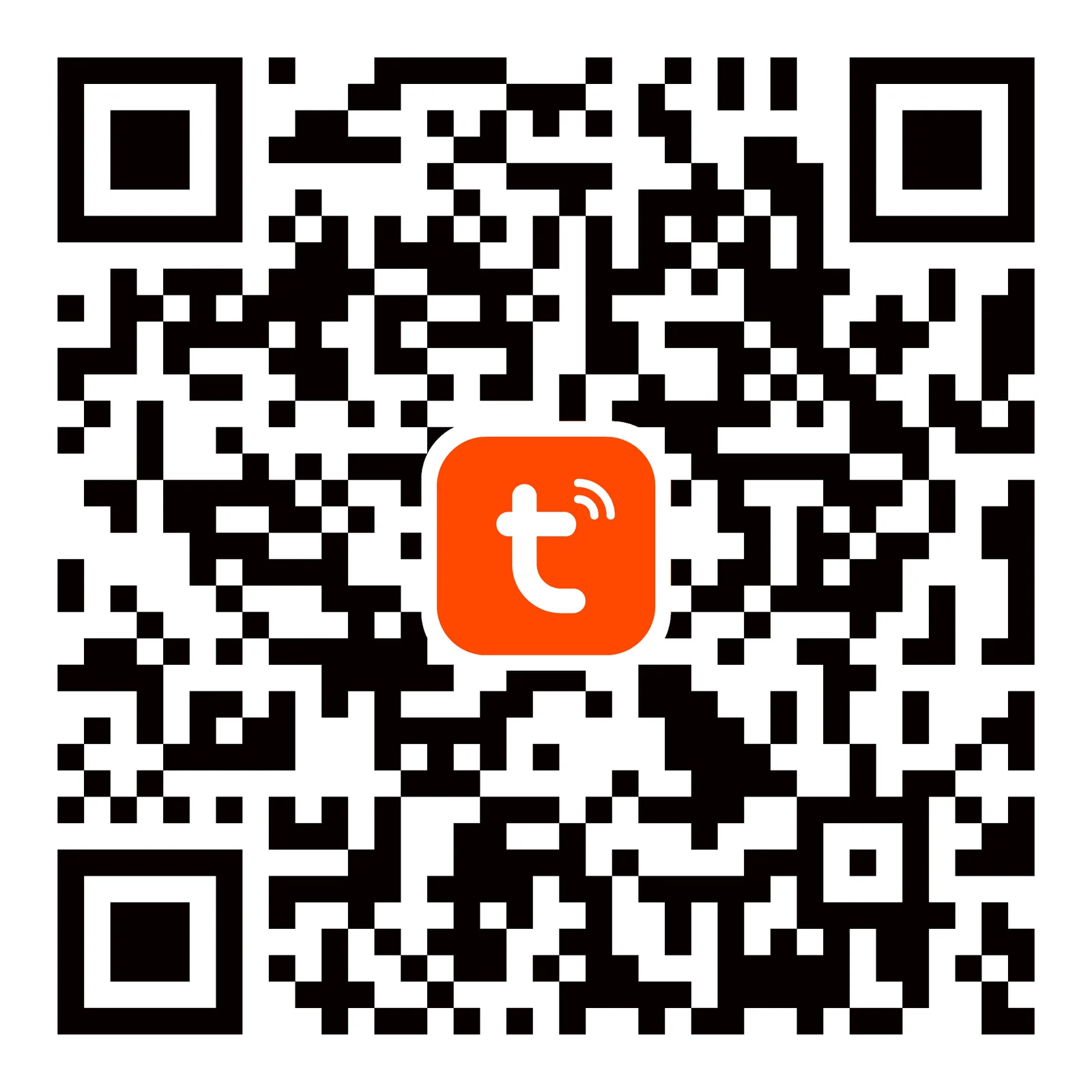 Kod QR aplikacji Tuya