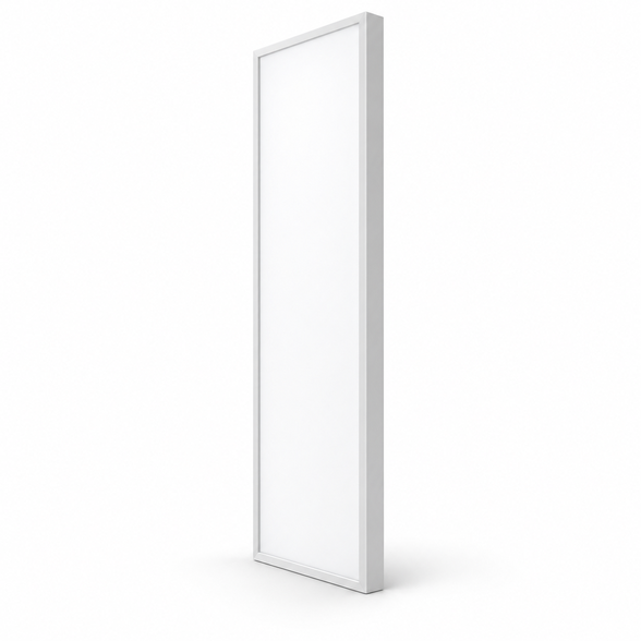 rectangular white panel deeper pale frame